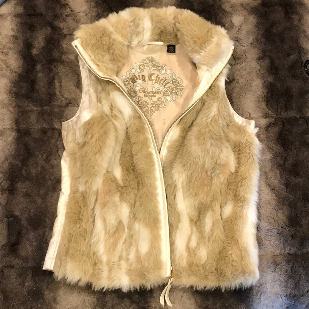 Big Chill Faux/Leather Vest